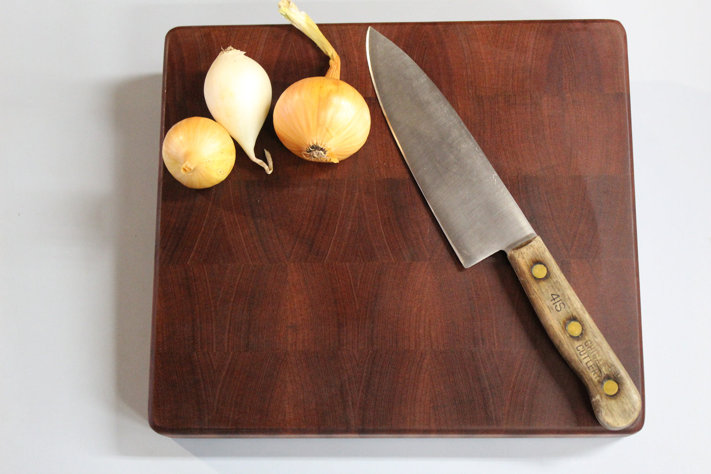 Sapele End Grain Cutting Board