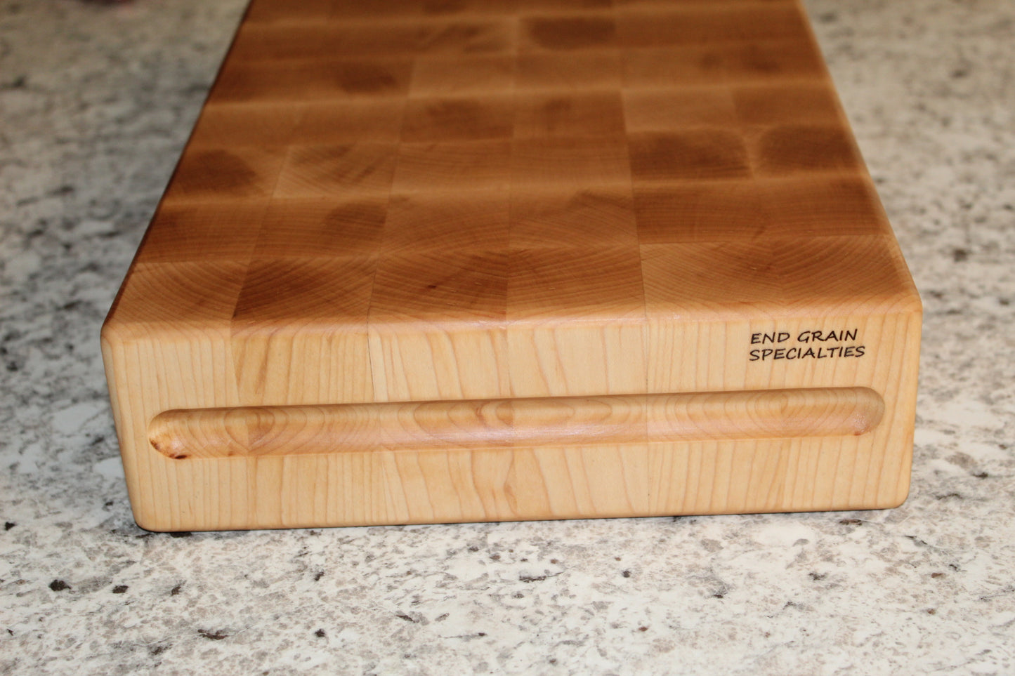 Three Inch Thick Hard Maple End Grain Cutting Board