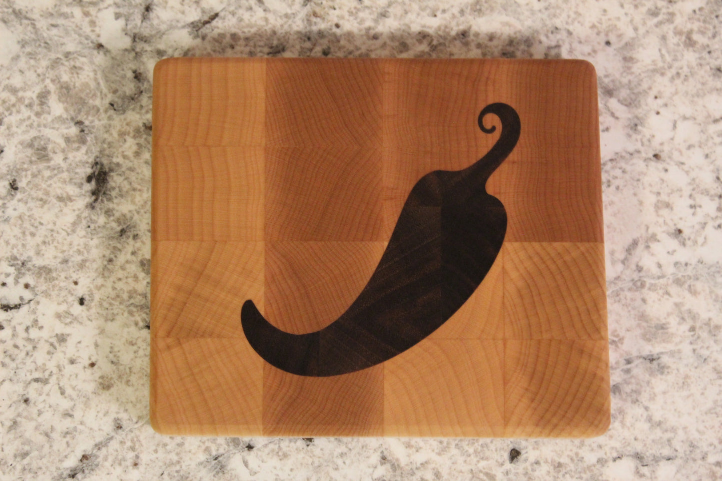 Hard Maple End Grain Travel Size Cutting Board