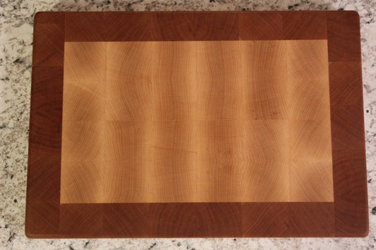 Hard Maple with Cherry Border Cutting Board
