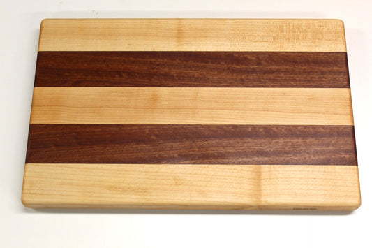 Hard Maple and African Sapele Edge Grain Board