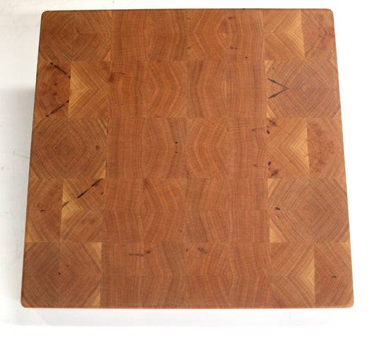 End Grain Cherry 14" X 14" X 1 1/2"