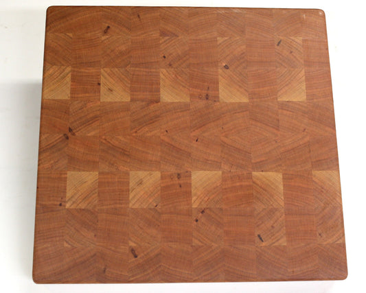 End Grain Cherry 14" X 13 1/2" X 1 1/2"