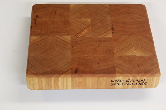 End Grain Cherry 8 1/2" X 7" X 1 1/2"