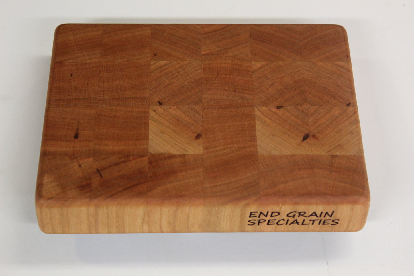 End Grain Cherry 8 1/2" X 6 1/2" X 1 1/2"