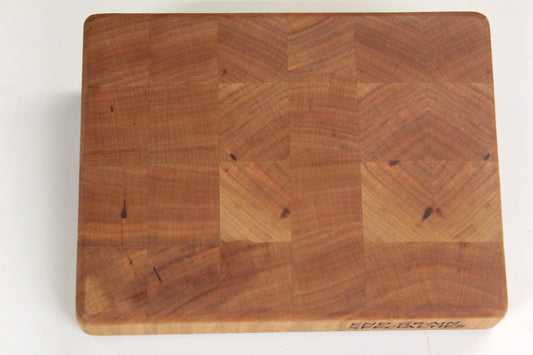 End Grain Cherry 8 1/2" X 6 1/2" X 1 1/2"