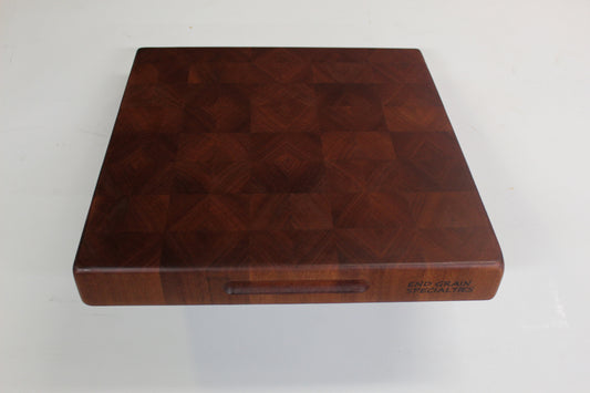 Sapele End Grain Cutting Board