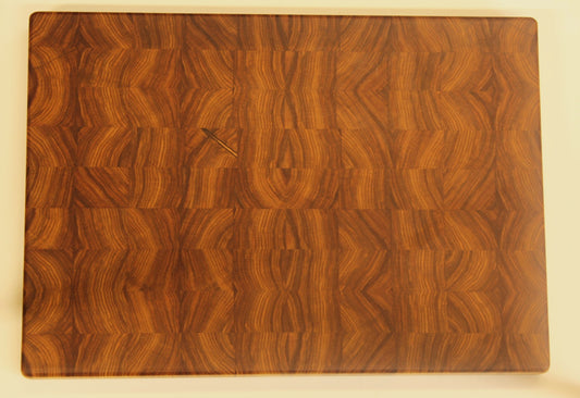 End Grain Canarywood 18"X13"X1 1/2"