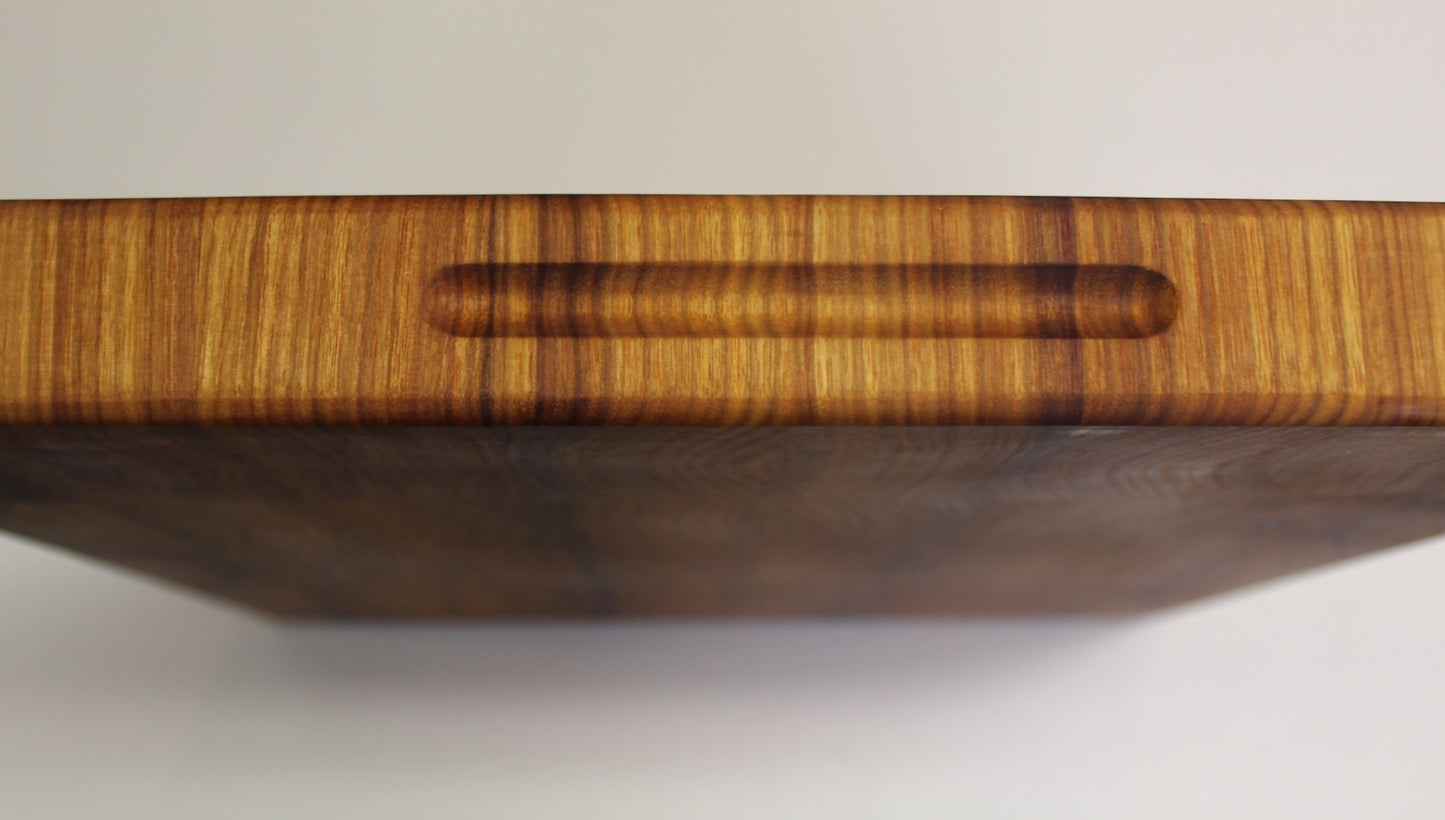 End Grain Canarywood 15"X14"X1 1/2"