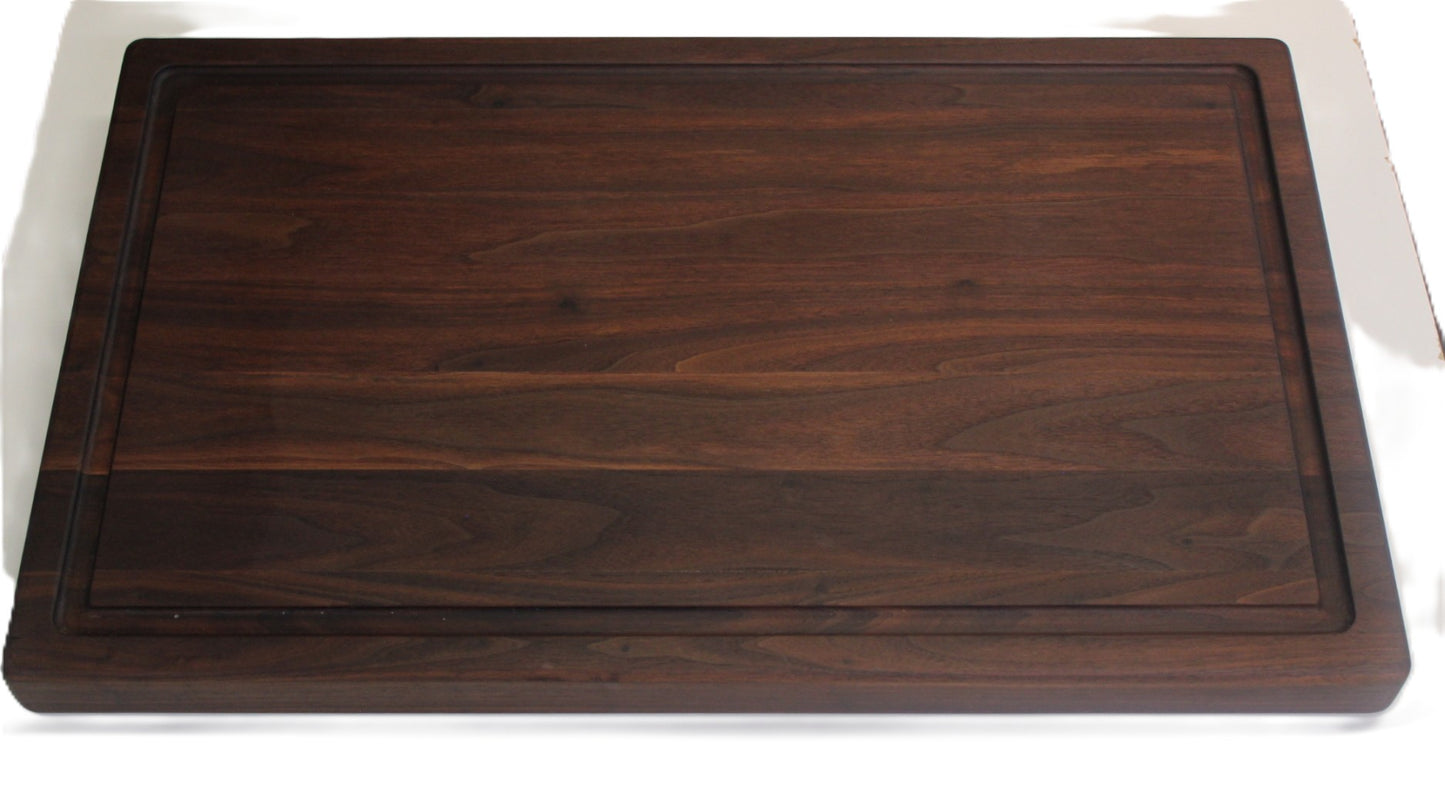 Edge Grain Black Walnut 21" X 13" X 1 1/2"