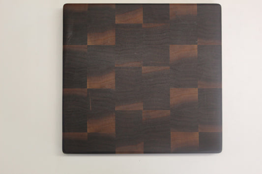 End Grain Black Walnut 11" X 10" X 1 1/2"