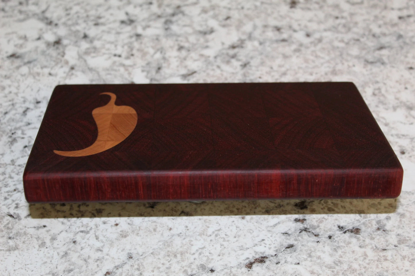 Travel Size Movingui with Hard Maple Inlay End Grain Cutting Board